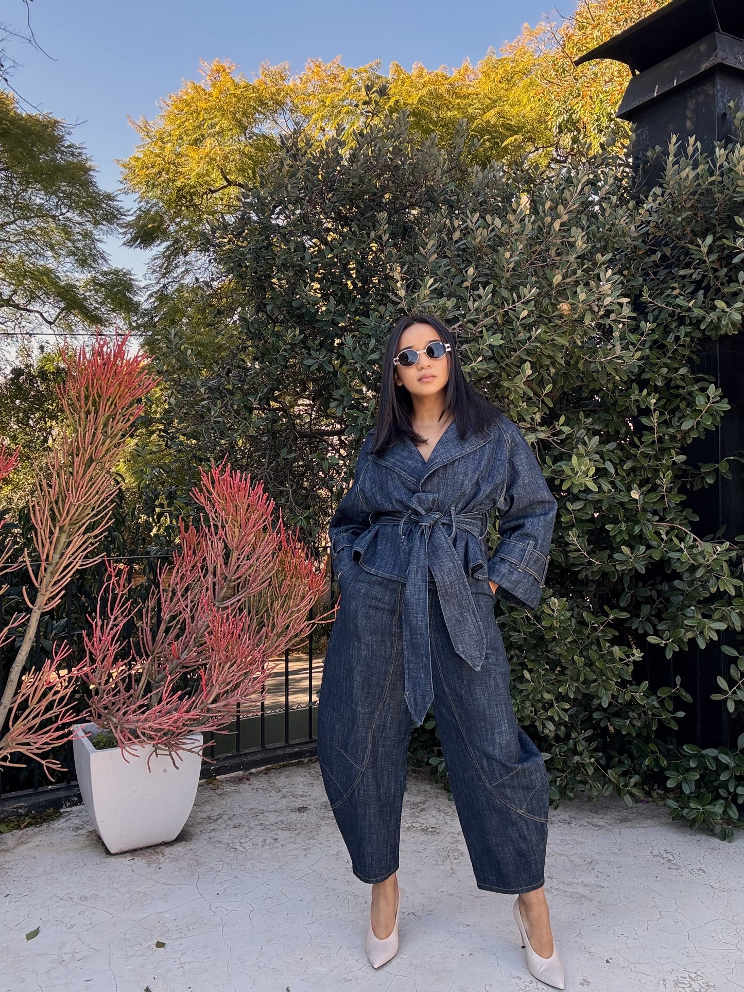 Dan-Dan  Denim Set