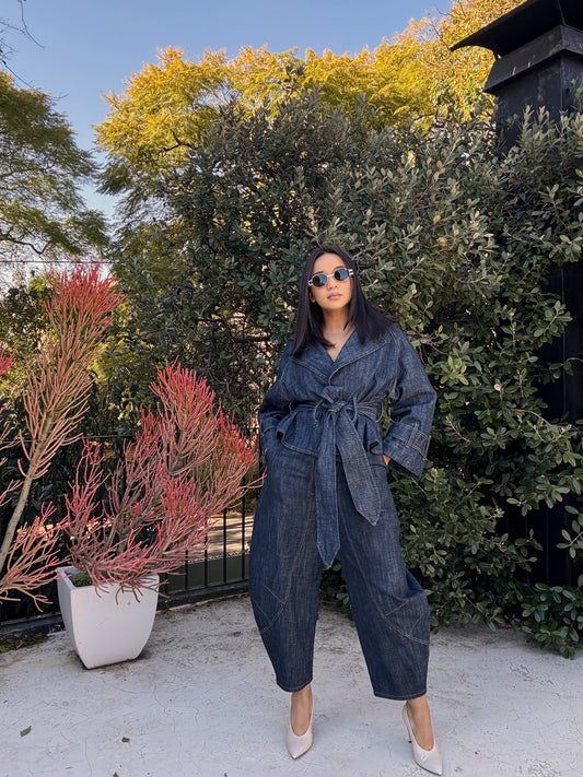 Dan-Dan  Denim Set